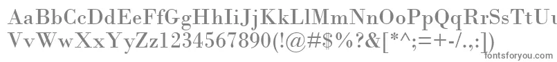 BodoniMt Font – Gray Fonts