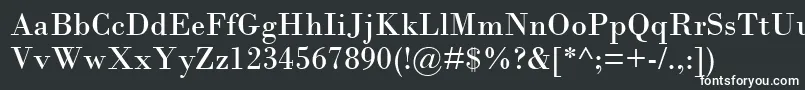 BodoniMt Font – White Fonts