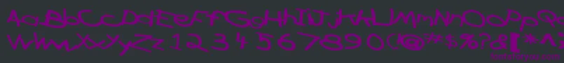 CrossfirefontRegularTtext Font – Purple Fonts on Black Background