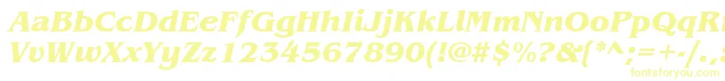 BenguiatstdBolditalic Font – Yellow Fonts