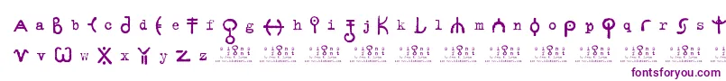 SignsZeichen2.0 Font – Purple Fonts