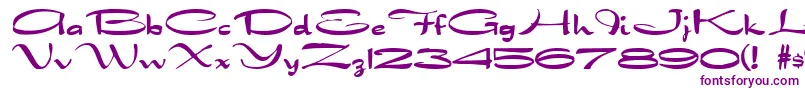 DragonwickFg-fontti – violetit fontit