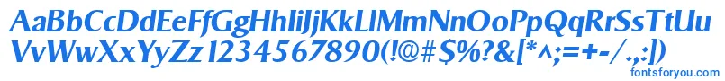 SigvarBoldItalic Font – Blue Fonts