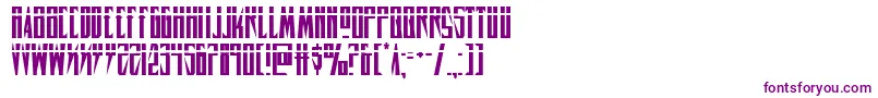 Timberwolflas2 Font – Purple Fonts on White Background