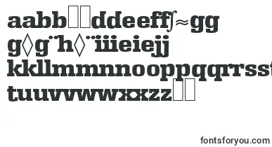 EnschedeserialHeavyRegular font – maltese Fonts