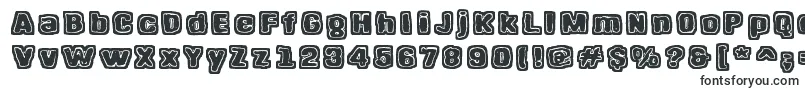 Шрифт HangenHenki – тяжелые шрифты