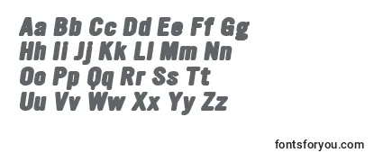 UltramagneticBlackoblique Font