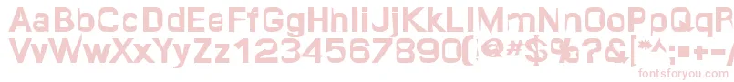 Quropa ffy Font – Pink Fonts on White Background