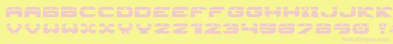 En savoir plus sur la police Astroneo Police Astroneo – polices roses sur fond jaune