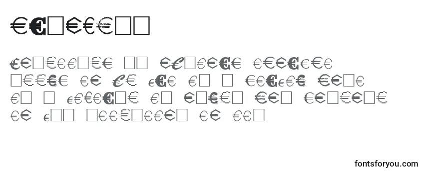 Шрифт Eurocl15