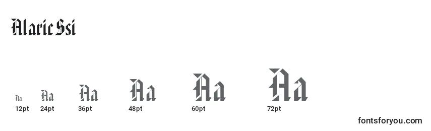 AlaricSsi Font Sizes