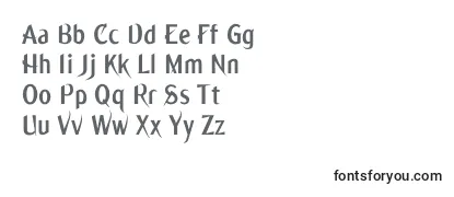 Обзор шрифта Ming
