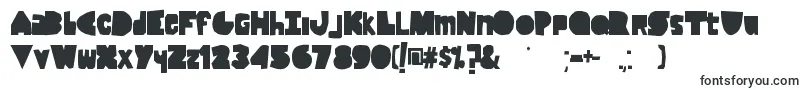 LackOfLuck-fontti – karkeat fontit