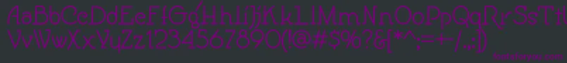 Speedballno1nf Font – Purple Fonts on Black Background