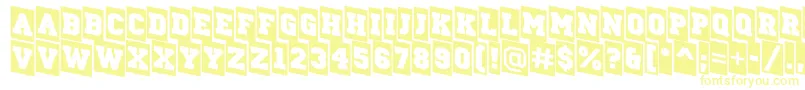 ACampuscmdn-Schriftart – Gelbe Schriften