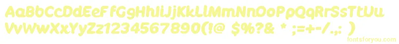 BoulodromeBold Font – Yellow Fonts