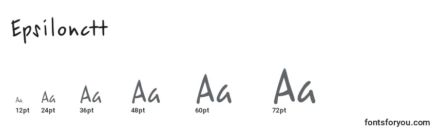 Epsilonctt Font Sizes