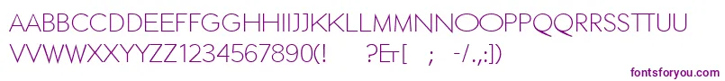 Ethextended Font – Purple Fonts on White Background
