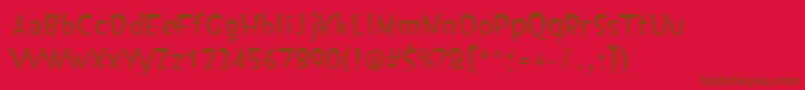 More about IsildurHigh Font IsildurHigh Font – Brown Fonts on Red Background