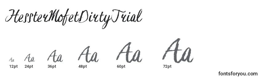 HessterMofetDirtyTrial (109918) Font Sizes