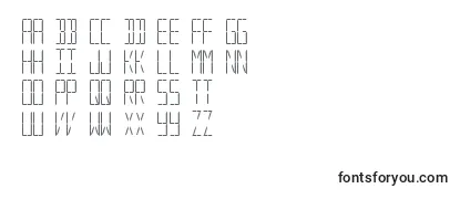 Review of the DigitalSystem Font