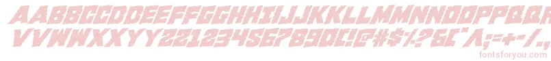 フォントKcommandorotal – ピンクのフォント