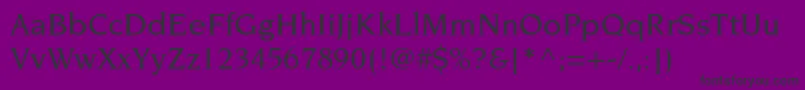 NovaresestdMedium Font – Black Fonts on Purple Background