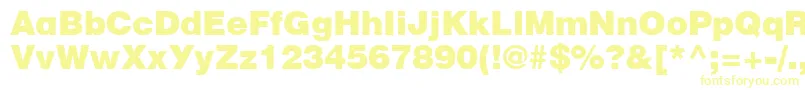 Cyrillicheavy Font – Yellow Fonts