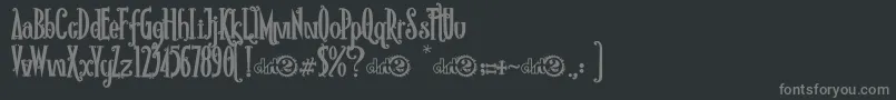 More about RioFrescataDemo Font RioFrescataDemo Font – Gray Fonts on Black Background