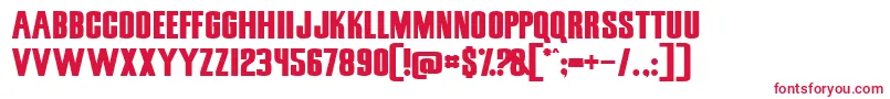 SnickersStraightNormal Font – Red Fonts