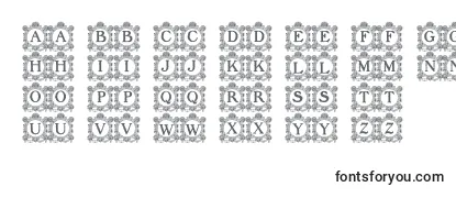 Обзор шрифта BarocqueCapitals
