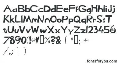 Heffaklump font – artistic Fonts