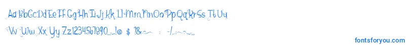 BmdHazelGrace Font – Blue Fonts