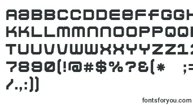 Colonbol font – block Fonts