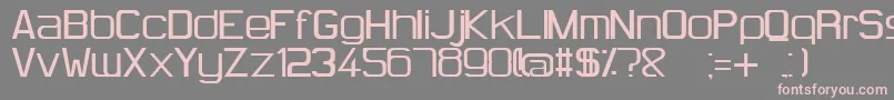 HugFemmes Font – Pink Fonts on Gray Background