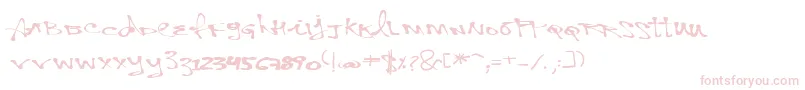 VtksPersonal-Schriftart – Rosa Schriften