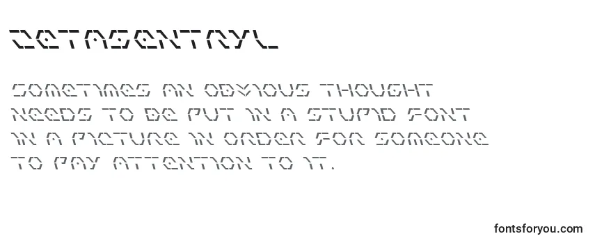 Шрифт Zetasentryl