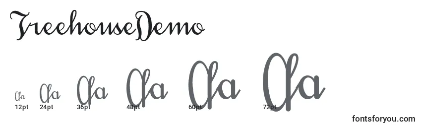 TreehouseDemo Font Sizes
