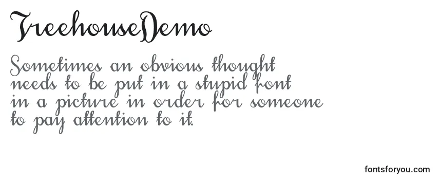 TreehouseDemo Font