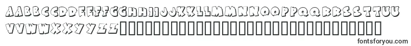 KrBiteMe-fontti – pyöreäreunaiset fontit