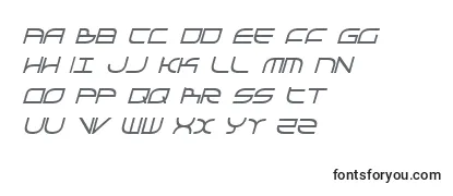 GalgaBoldCondenseditalic Font