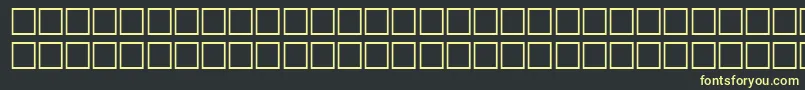 WonderRegular Font – Yellow Fonts on Black Background