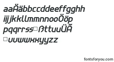 LinewireBolditalic font – german Fonts
