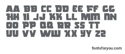 RogueHeroDistressed Font