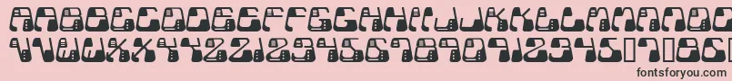 Metolurgy2Typeindex.Com Font – Black Fonts on Pink Background