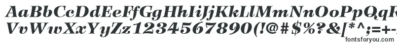 WilkeLt96BlackItalic-fontti – Kauniilla fonteilla tehdyt kyltit