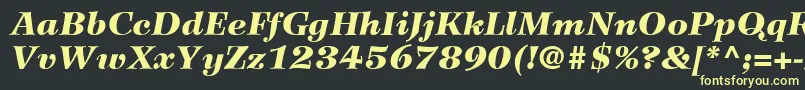 Más sobre la fuente WilkeLt96BlackItalic fuente WilkeLt96BlackItalic – Fuentes Amarillas Sobre Fondo Negro