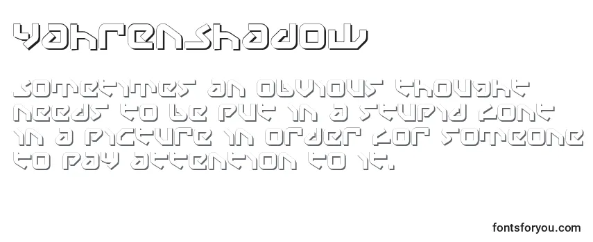 YahrenShadow Font