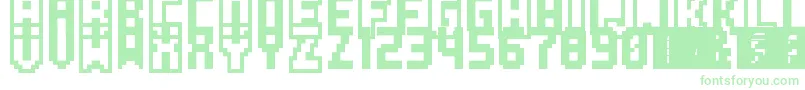 PkmnPinball-fontti – vihreät fontit