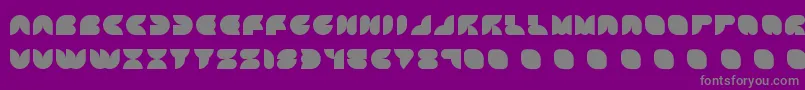 Weitere Informationen zur Attic ffy-Schriftart Attic ffy-Schriftart – Graue Schriften auf violettem Hintergrund